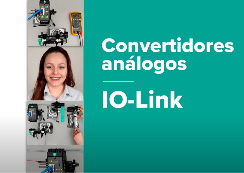 De señales Análogas a IO-Link - Convertidores Análogos