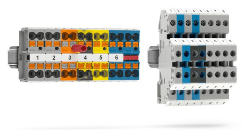 Cableado compacto con minibornas