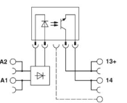 2900364 PLC-OPT- 24DC/ 24DC/2 - Módulo de relé de estado sólido