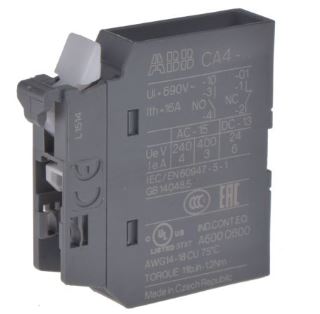 1SBN010110R1010 BLOCK AUX FRONTAL CA4-10N 1NA+0NC