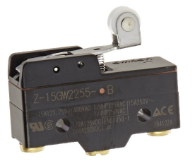 Z15GW2255B Interruptor Acción a presión NO/NC SPDT Palanca con rodillo