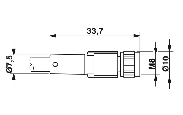 1669725 SAC-3P- 3,0-PUR/M 8FS